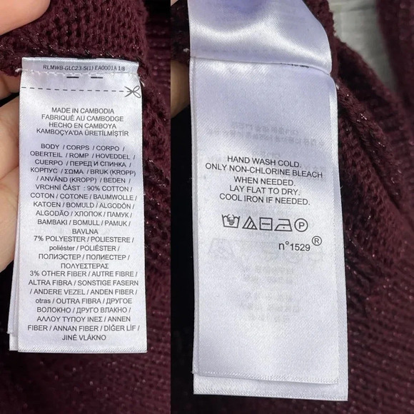 Ralph Lauren black label
Women Long Sleeve Textured Sweaters large - Picture 9 of 13